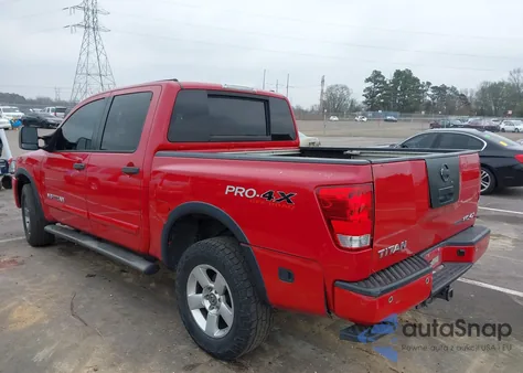 2011 Nissan Titan Pro-4X from USA, damaged, VIN 1N6BA0EC2BN302871